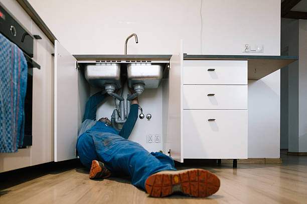 Professional Drain Cleaning technician working in Wirtz, VA